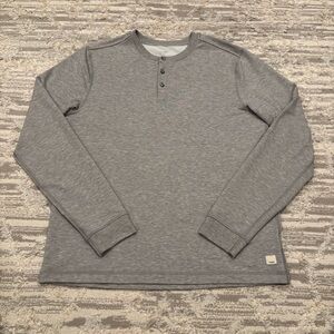 Vuori Austin Henley Men’s Medium Performance French Terry Soft Long Sleeve V175